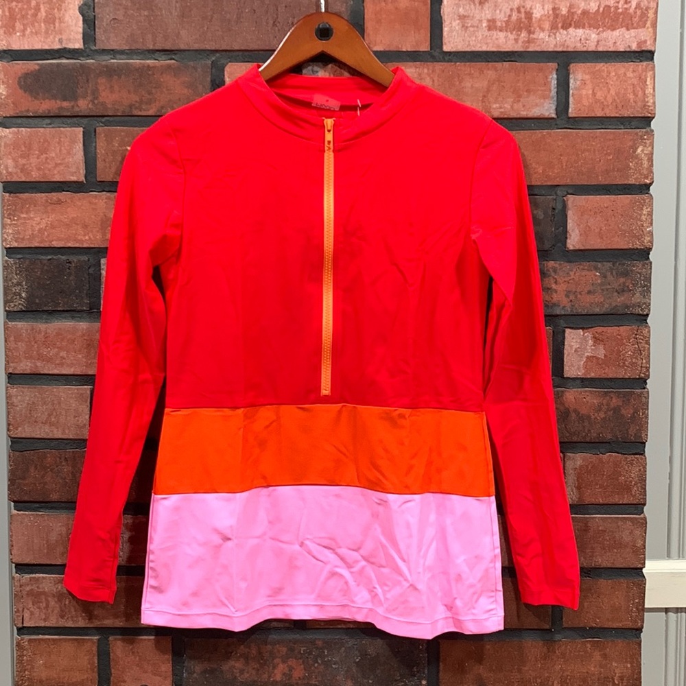 Half-Zip Wahoo Rash Guard - Picture 2 of 12